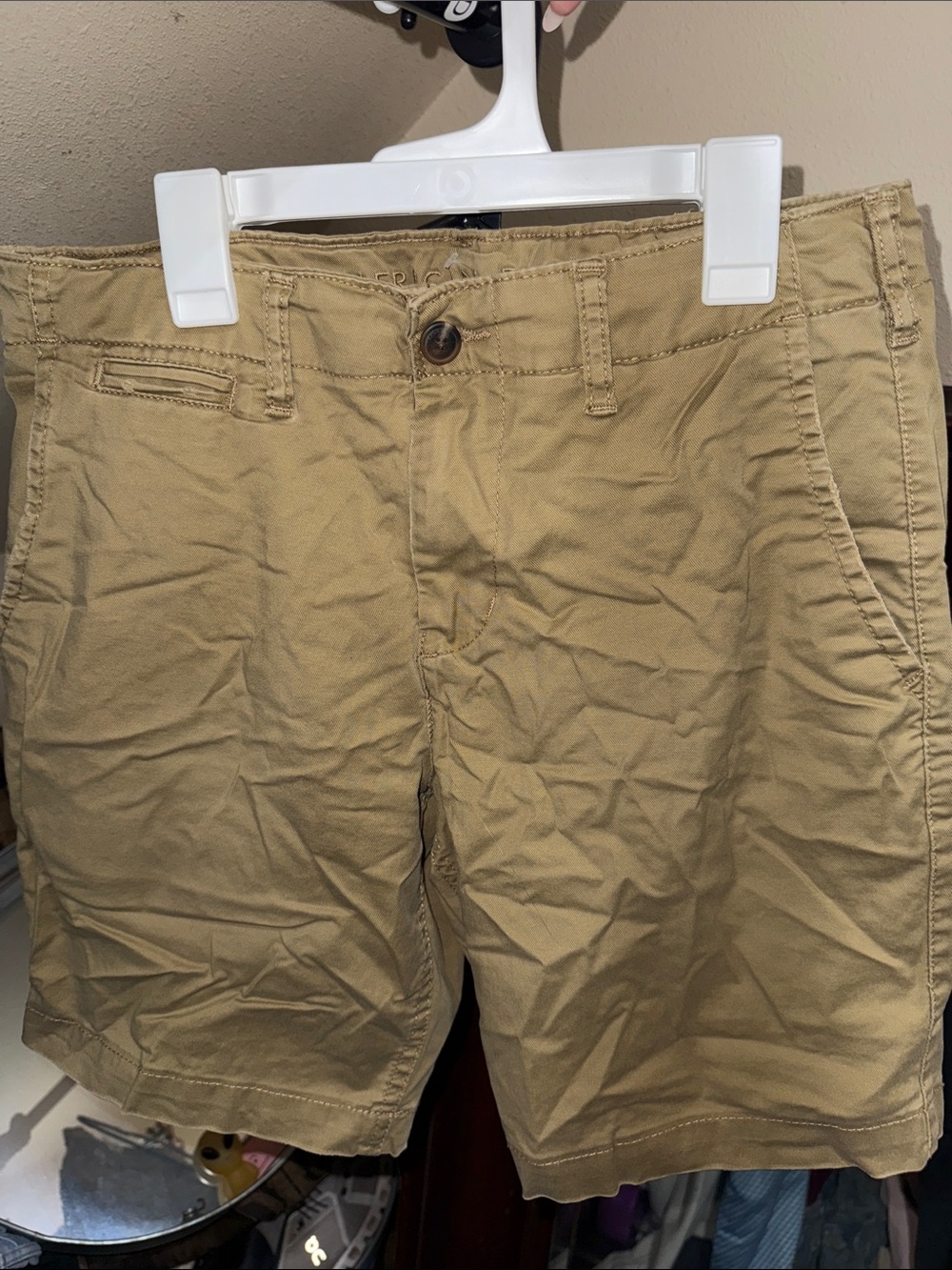 American Eagle Outfitters Tan Cargo Shorts